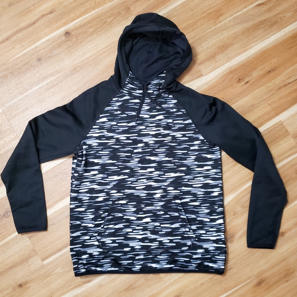 Nike black camo hoodie